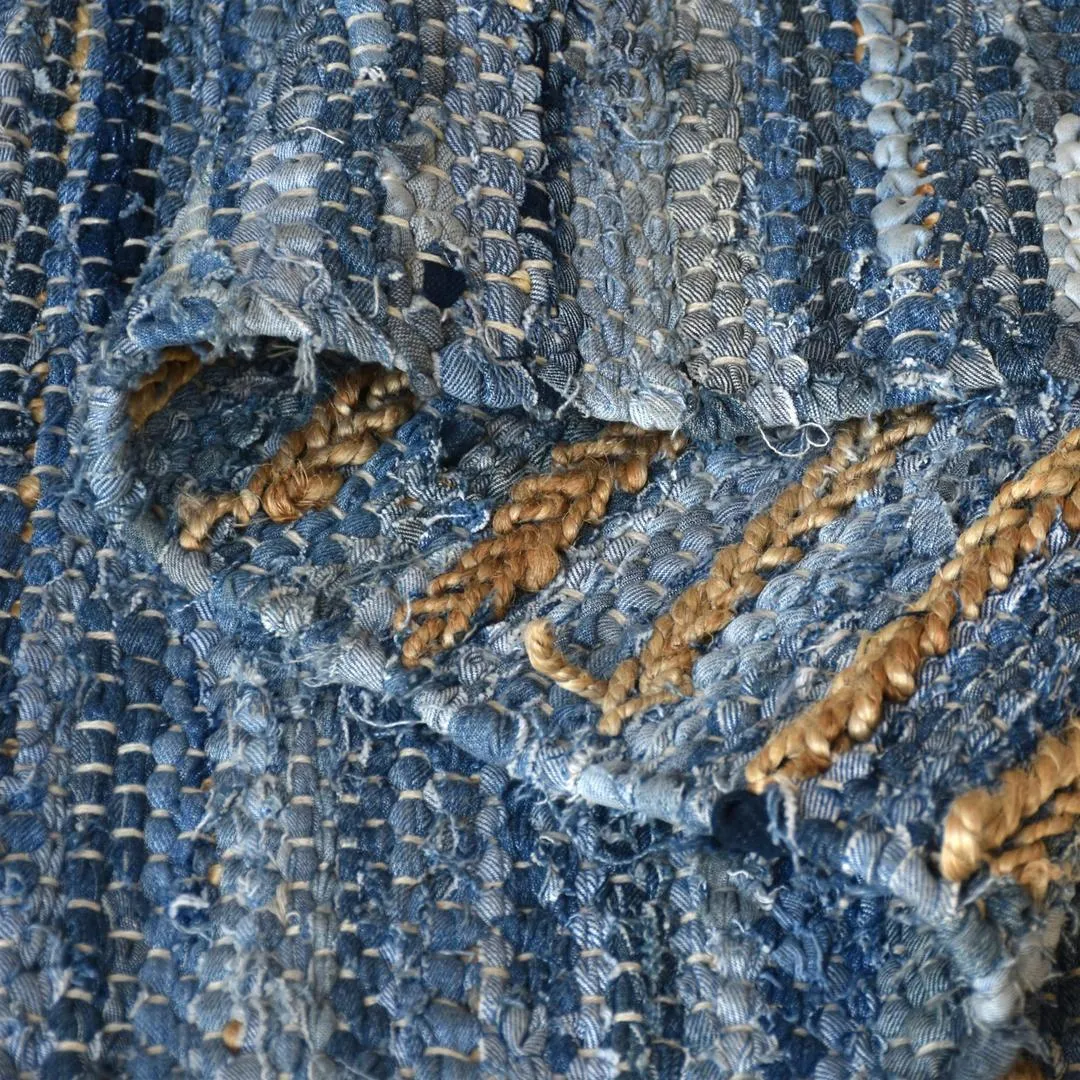 Folsom Recycled Denim & Hemp Rug