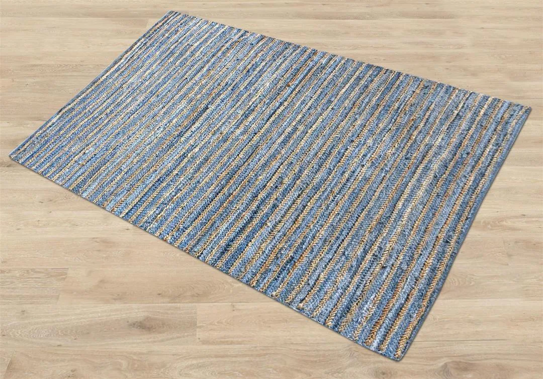 Folsom Recycled Denim & Hemp Rug