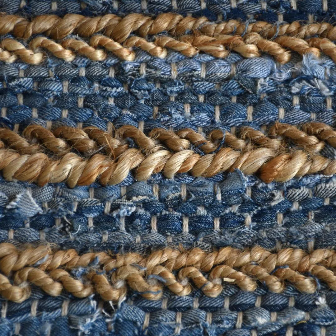 Folsom Recycled Denim & Hemp Rug