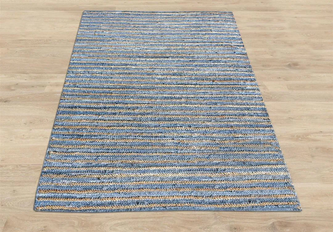 Folsom Recycled Denim & Hemp Rug
