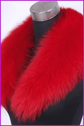 Fox Fur Collar Scarf DO1234