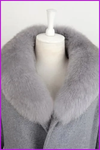 Fox Fur Collar Scarf DO1234
