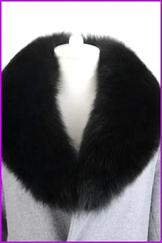 Fox Fur Collar Scarf DO1234