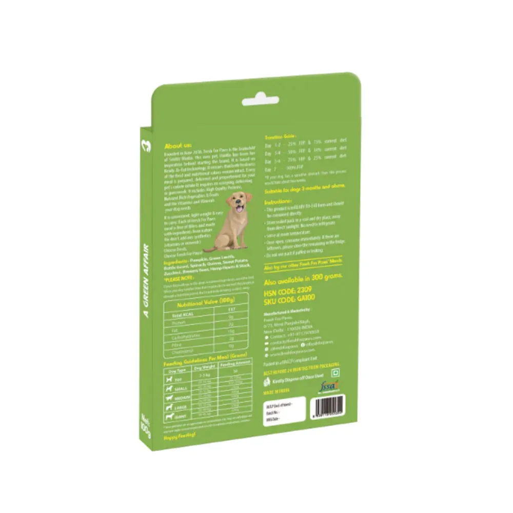 Fresh For Paws A Green Affairs