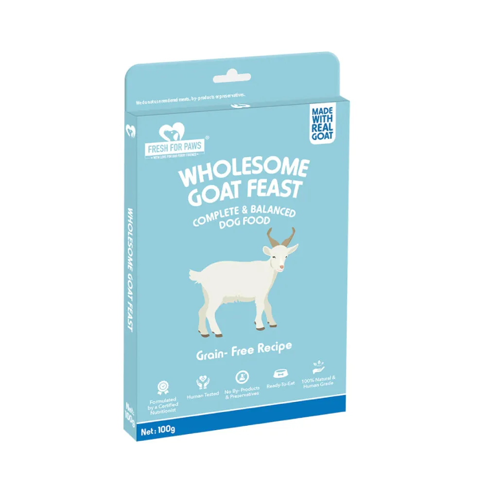 Fresh For Paws Wholesome Goat Feast