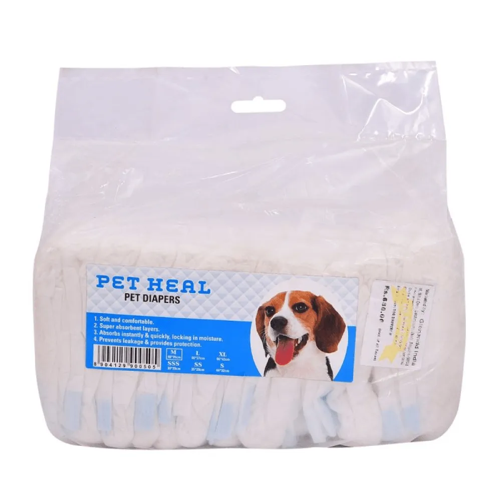 Glenand Pet Heal Dog Diapers (Limited Shelf Life) (Buy 1 Get 1)