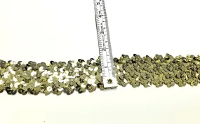 GOLD STRETCH SEQUINS