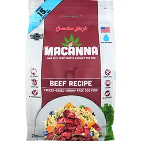 Grandma Lucy's Macanna Grain Free Beef Recipe Freeze-Dried Raw Dog Food