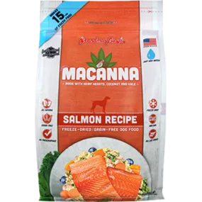 Grandma Lucy's Macanna Grain Free Salmon Recipe Freeze-Dried Raw Dog Food
