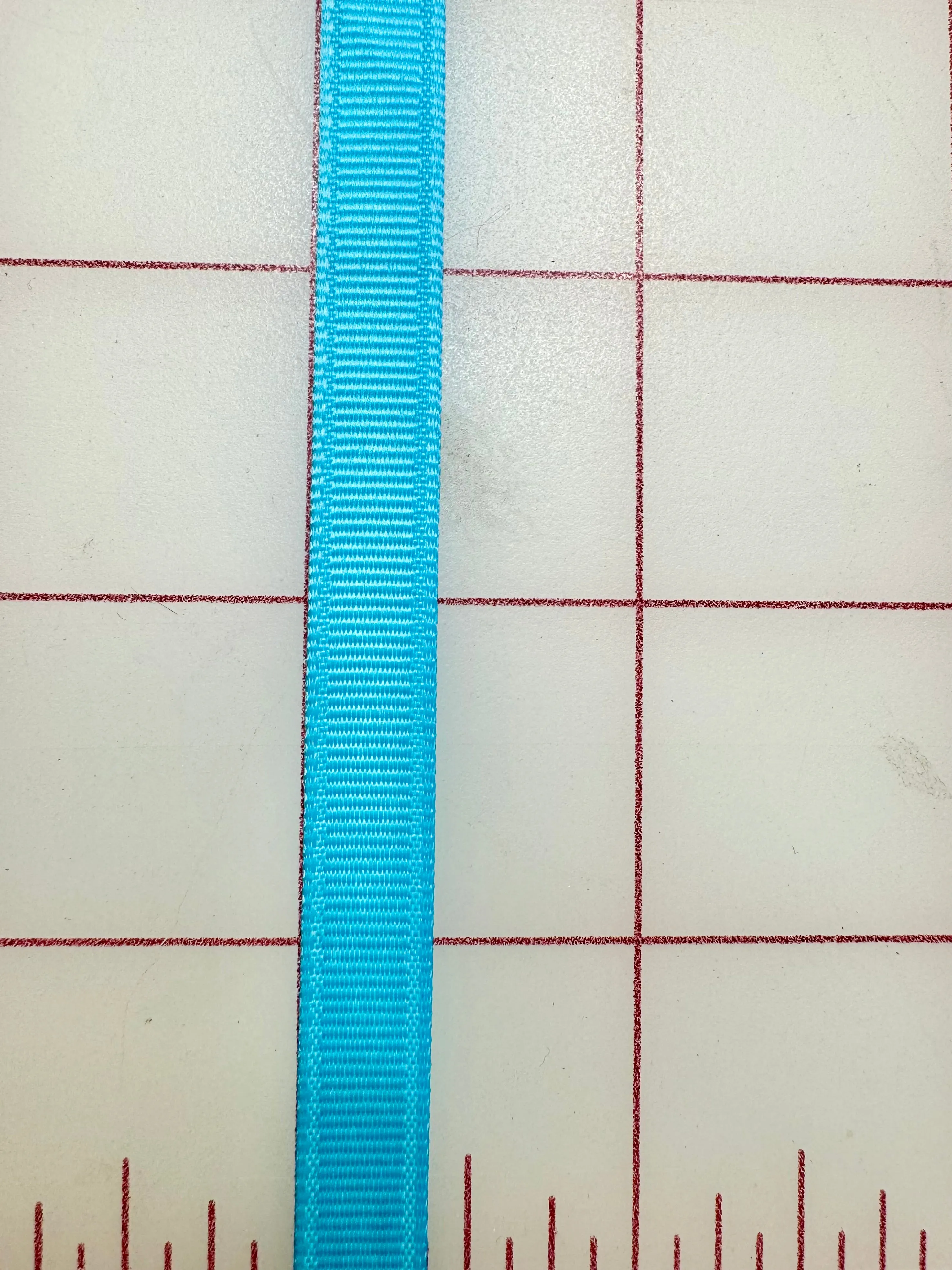 Grosgrain Ribbon - 3/8-inch Mystic Blue (Turquoise)