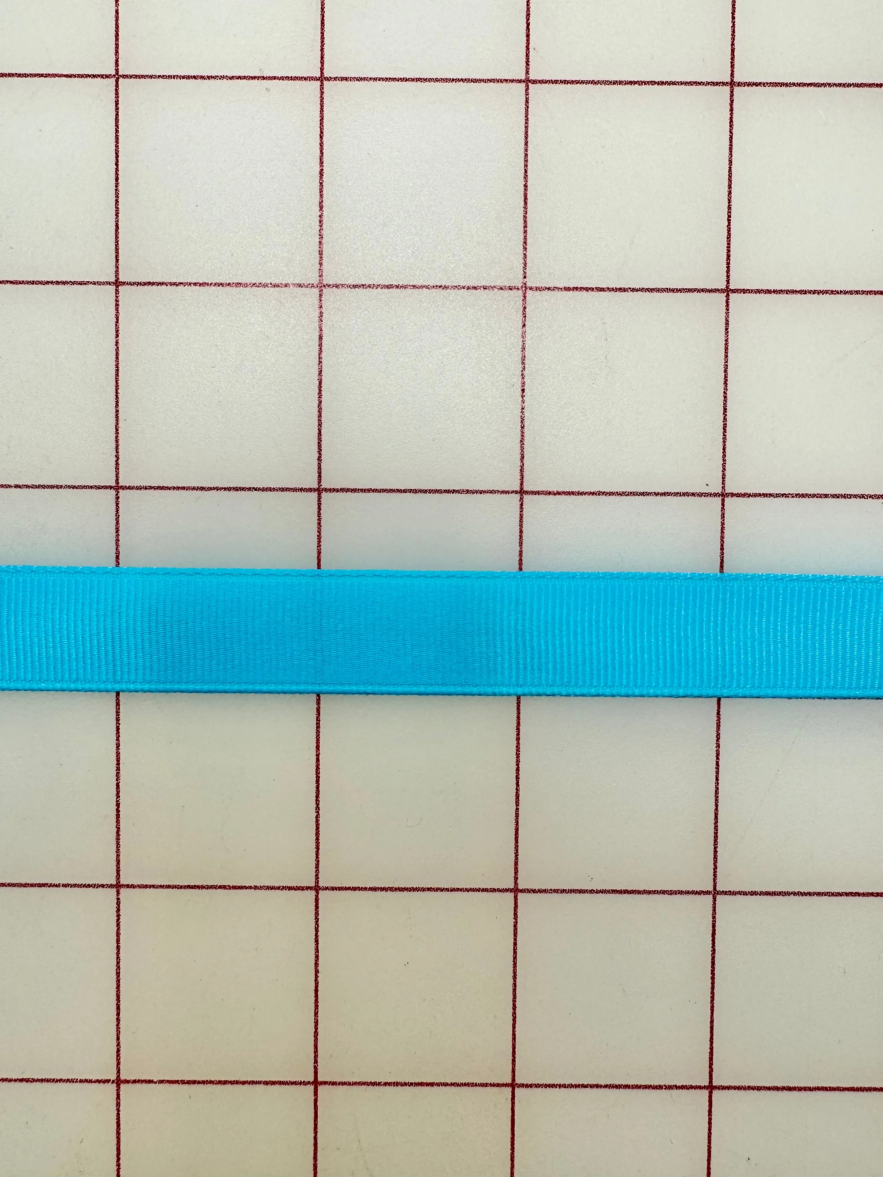 Grosgrain Ribbon - 5/8-inch Mystic Blue (Turquoise)