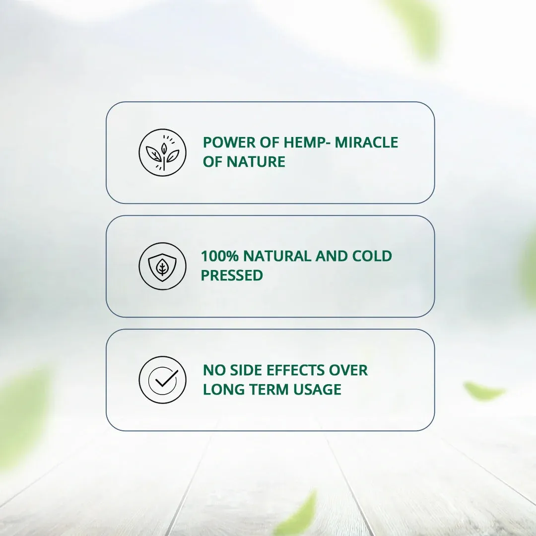 Hampa Hemp Seed Oil for Pets | ‘Paw’fect Nutrition for your pets!! Rich source of Omega 3 & 6 | 50ml