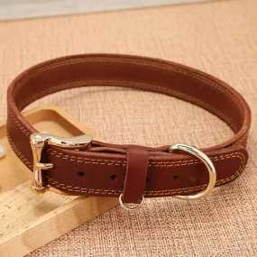 Handmade Leather Leather Dog Collar