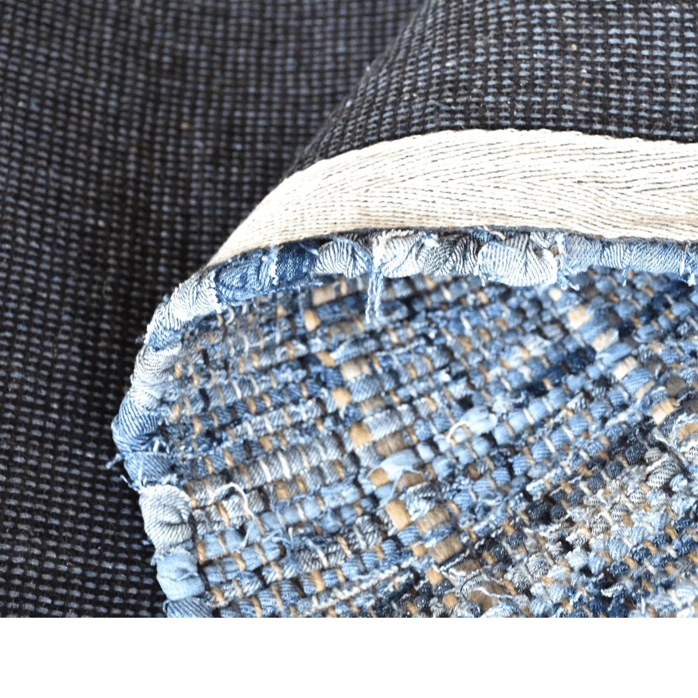 Harrier Recycled Fabric & Hemp Rug