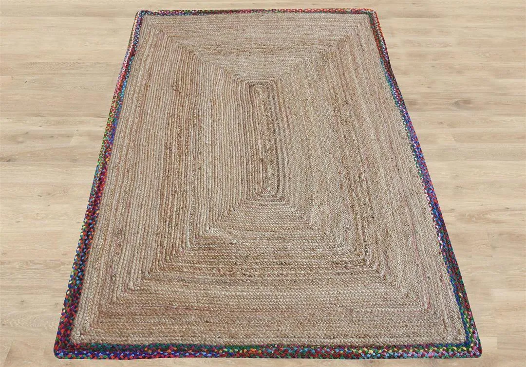Haruno Hemp & Recycled Fabric Rug