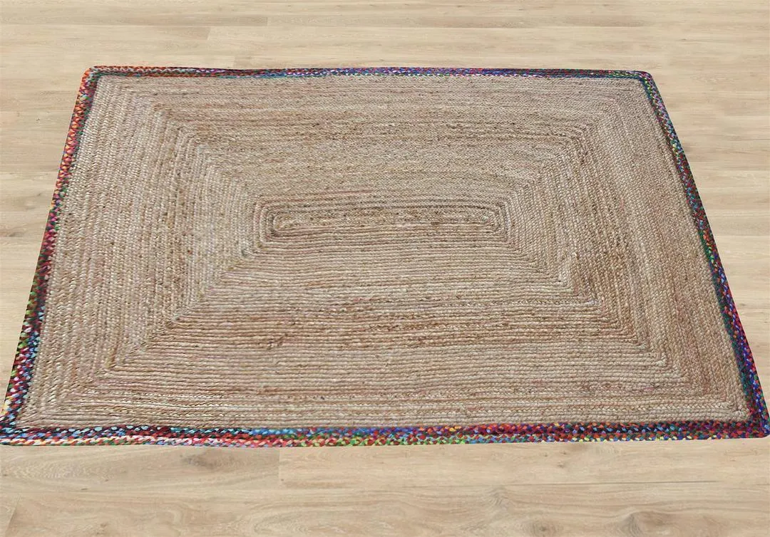 Haruno Hemp & Recycled Fabric Rug