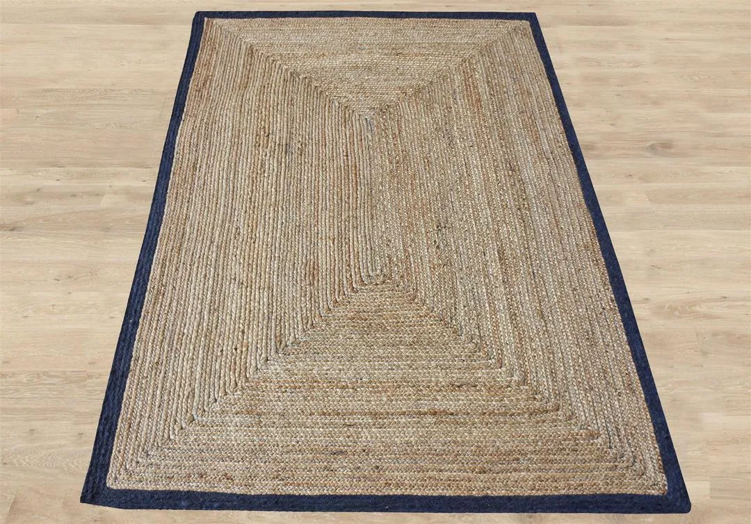 Haruno Hemp & Recycled Fabric Rug