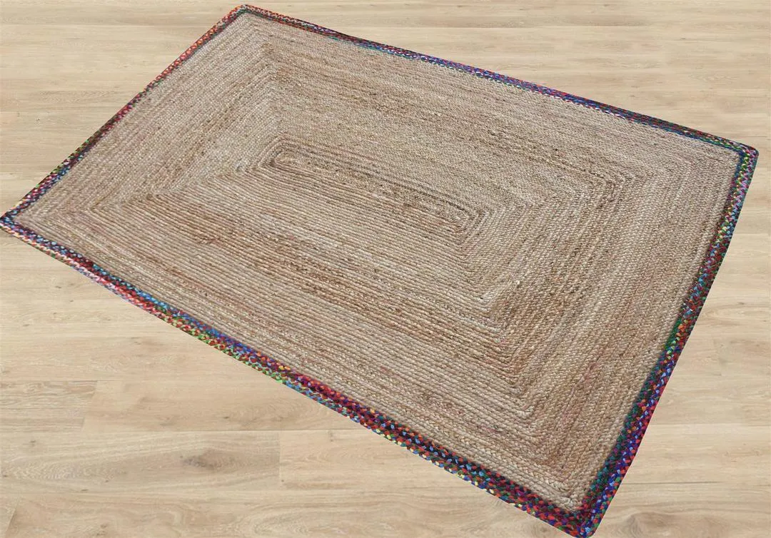 Haruno Hemp & Recycled Fabric Rug