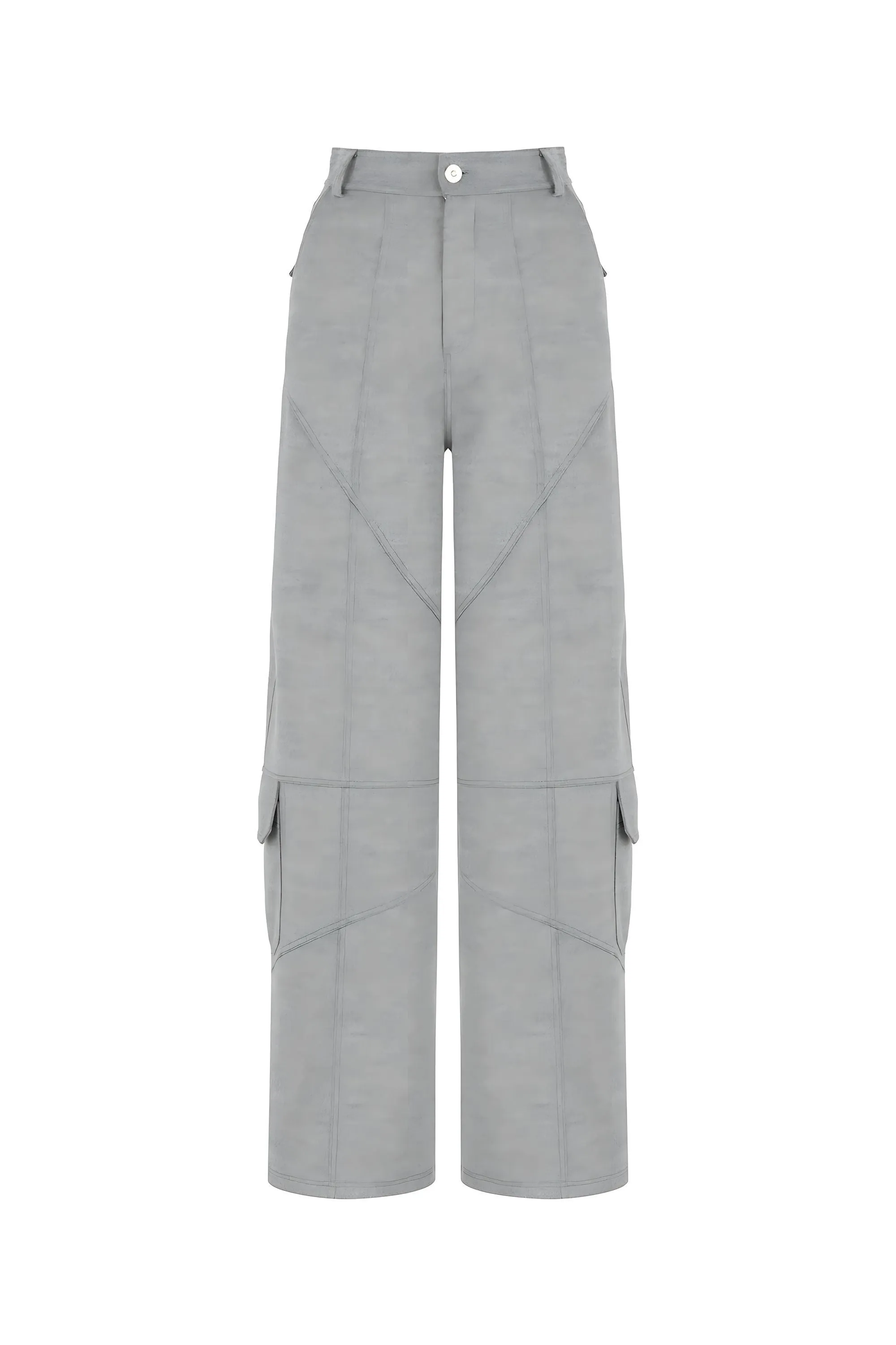 High Waisted Cargo Pants