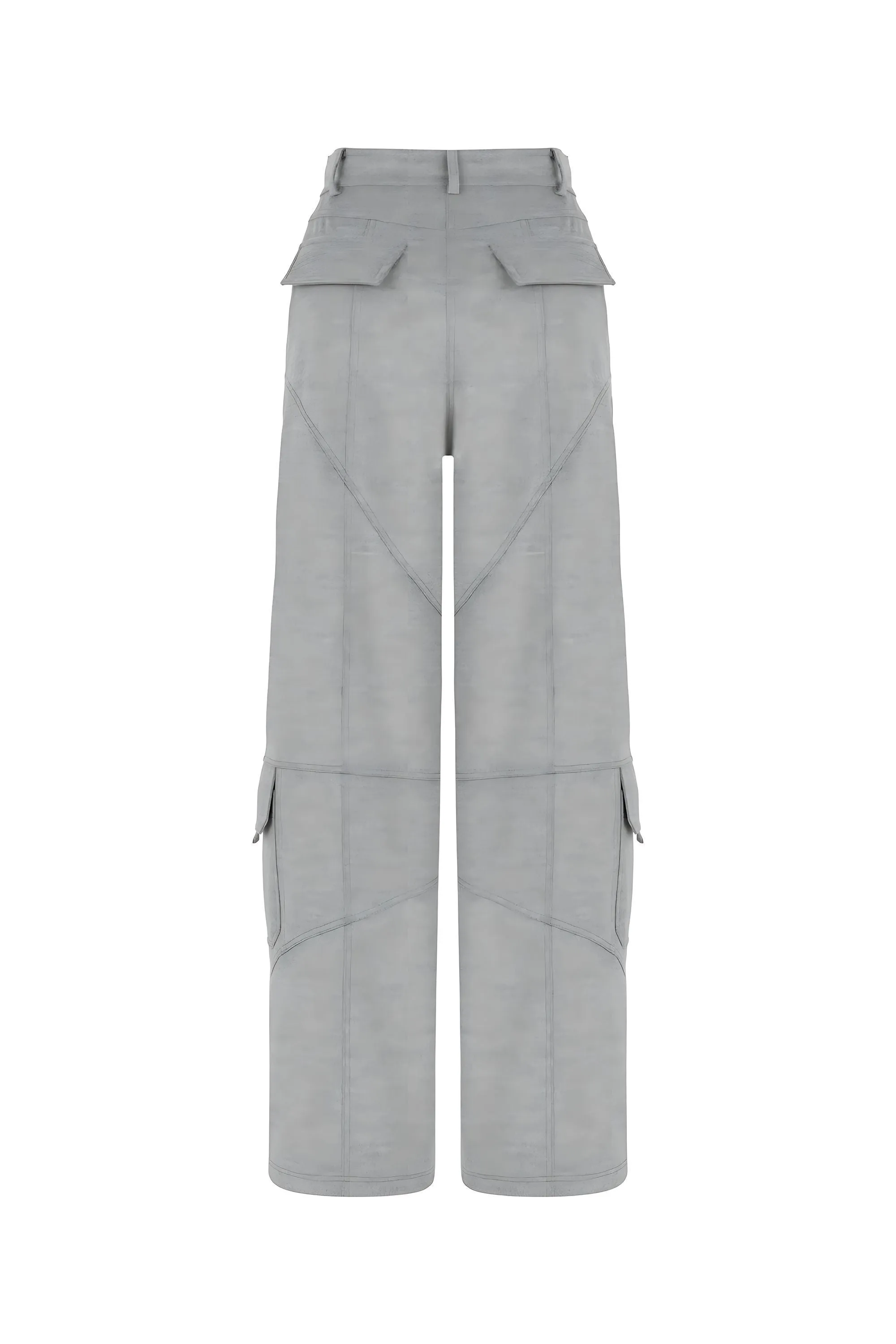 High Waisted Cargo Pants