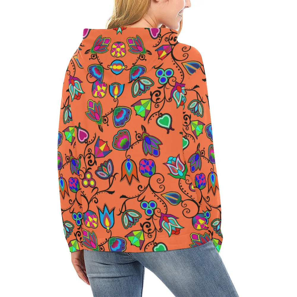 Indigenous Paisley - Sierra Hoodie for Women (USA Size)