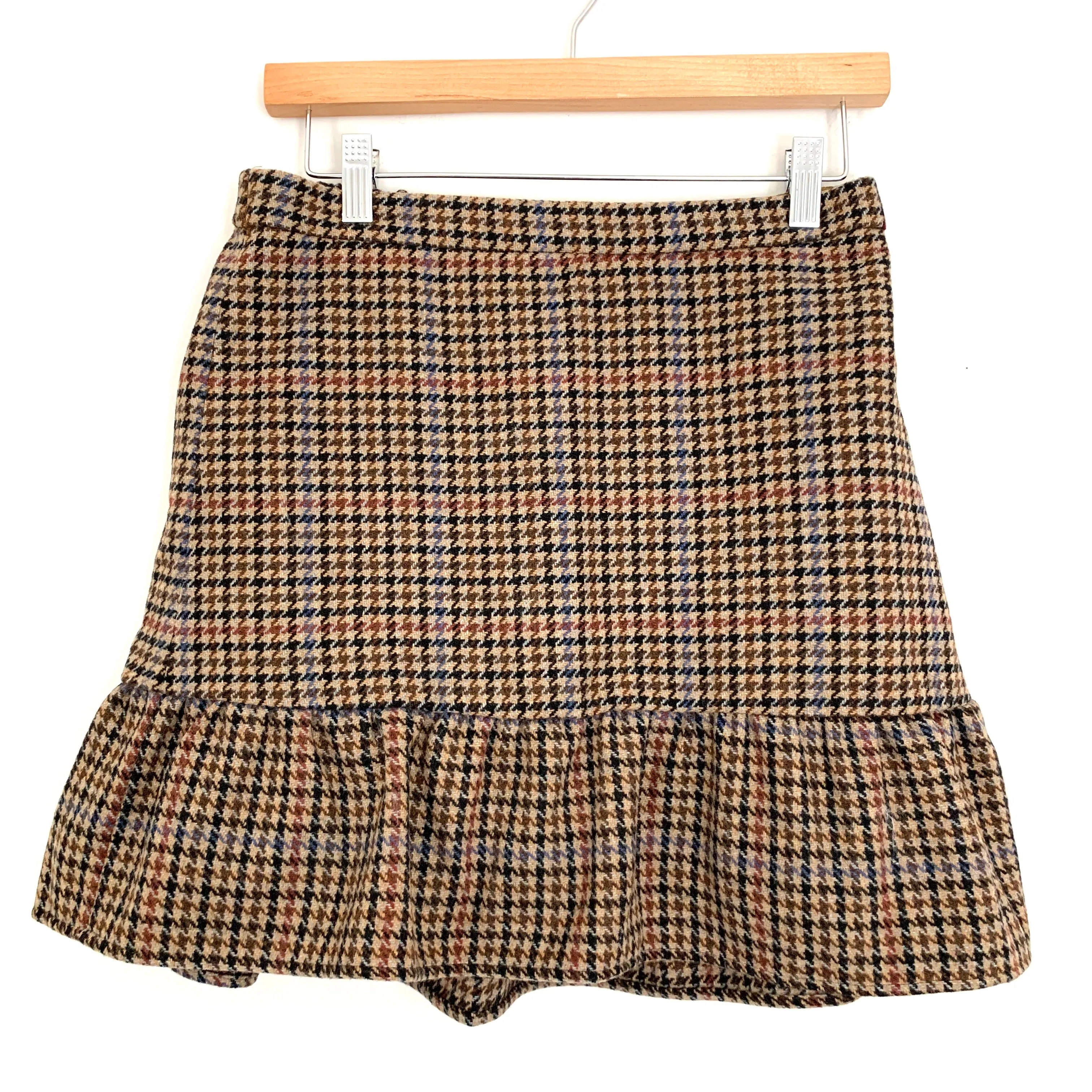 J Crew Mercantile Wool Skirt NWT- Size 8