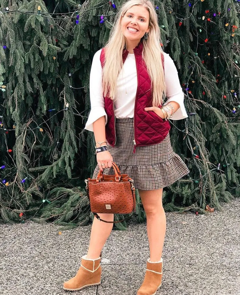 J Crew Mercantile Wool Skirt NWT- Size 8