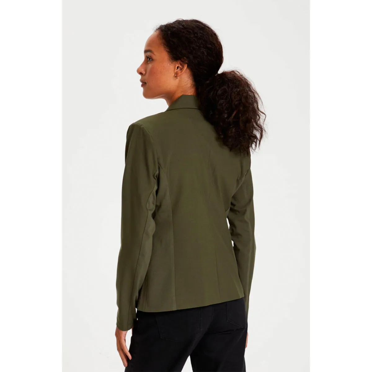 Jillian blazer grape leaf