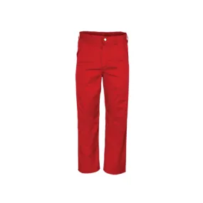 JONSSON POLYCOTTON WORK TROUSERS COLOUR-RED SIZE-46
