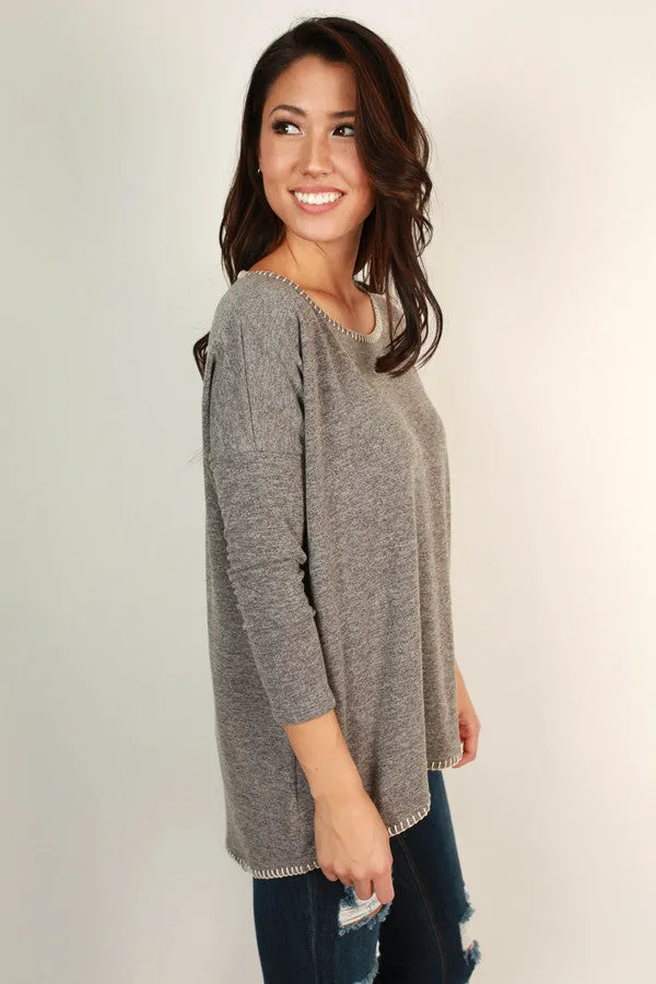 Kiss Me Good Morning Tunic Sweater
