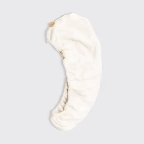 Kitsch Quick Dry Hair Towel - Ivory