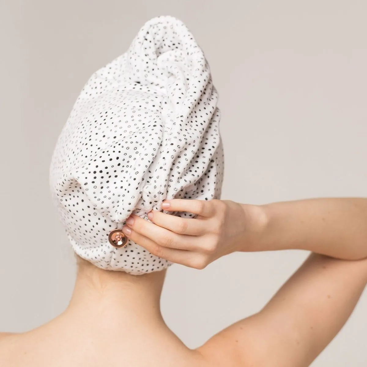 Kitsch Quick Dry Hair Towel - Micro Dot