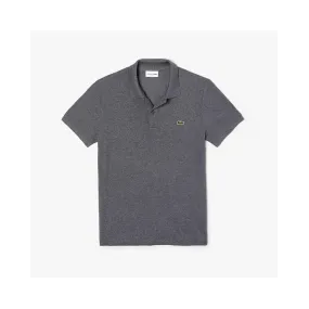 Lacoste Men's Petit Pique Slim Fit Polo Shirt Eclipse Jaspe PH4012 E8G