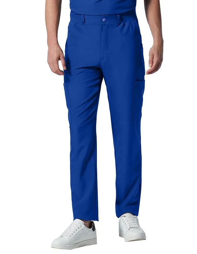 Landau Forward Men's Tapered-Leg Cargo Scrub Tall Pants