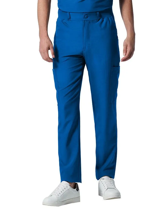 Landau Forward Men's Tapered-Leg Cargo Scrub Tall Pants