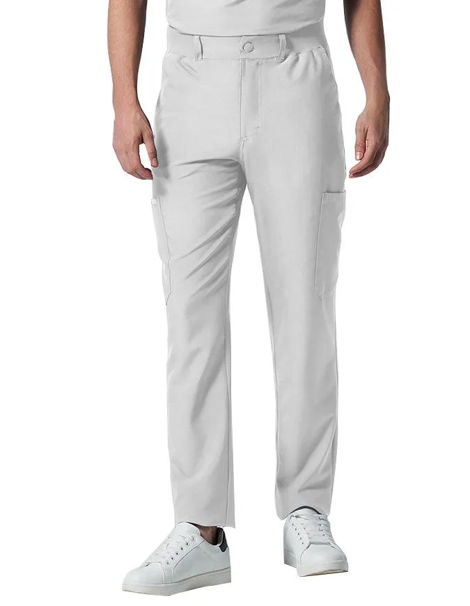 Landau Forward Men's Tapered-Leg Cargo Scrub Tall Pants