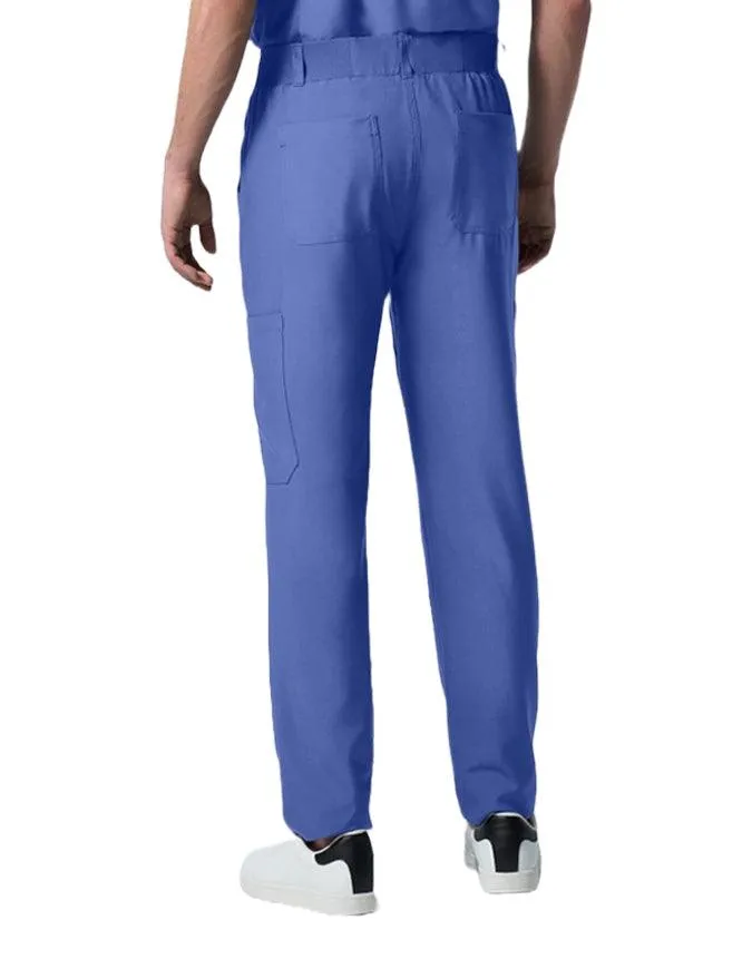 Landau Forward Men's Tapered-Leg Cargo Scrub Tall Pants
