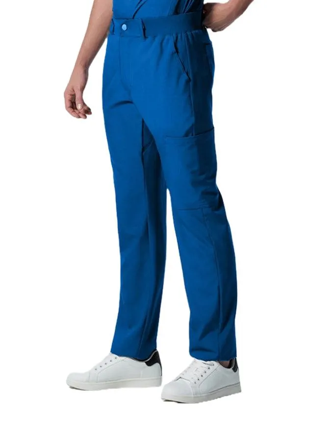 Landau Forward Men's Tapered-Leg Cargo Scrub Tall Pants