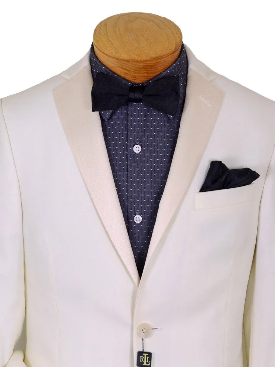 Lauren Ralph Lauren 20222 Boy's Sport Coat/ Dinner Jacket - Solid Gabardine - Cream