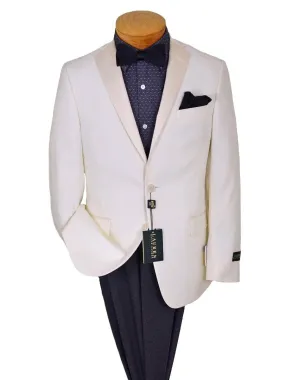 Lauren Ralph Lauren 20222 Boy's Sport Coat/ Dinner Jacket - Solid Gabardine - Cream