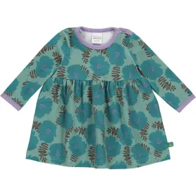 Long sleeve dress- flower power print