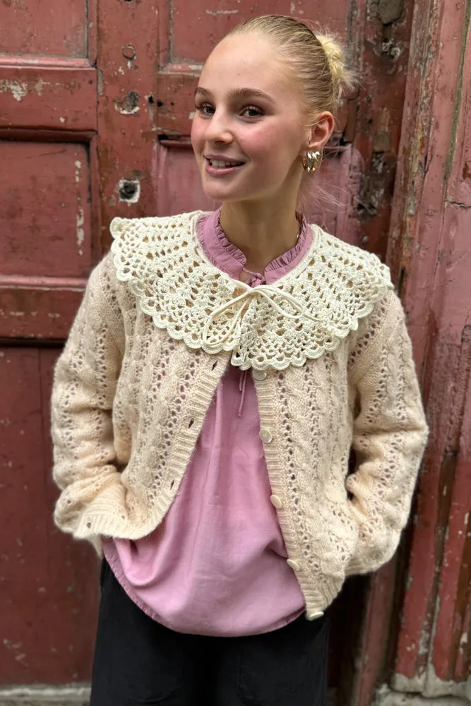 Louise Misha Ascaliane Blush Cardigan