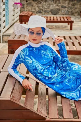 Lycra Sax Burkini Modest Swimwear M2304