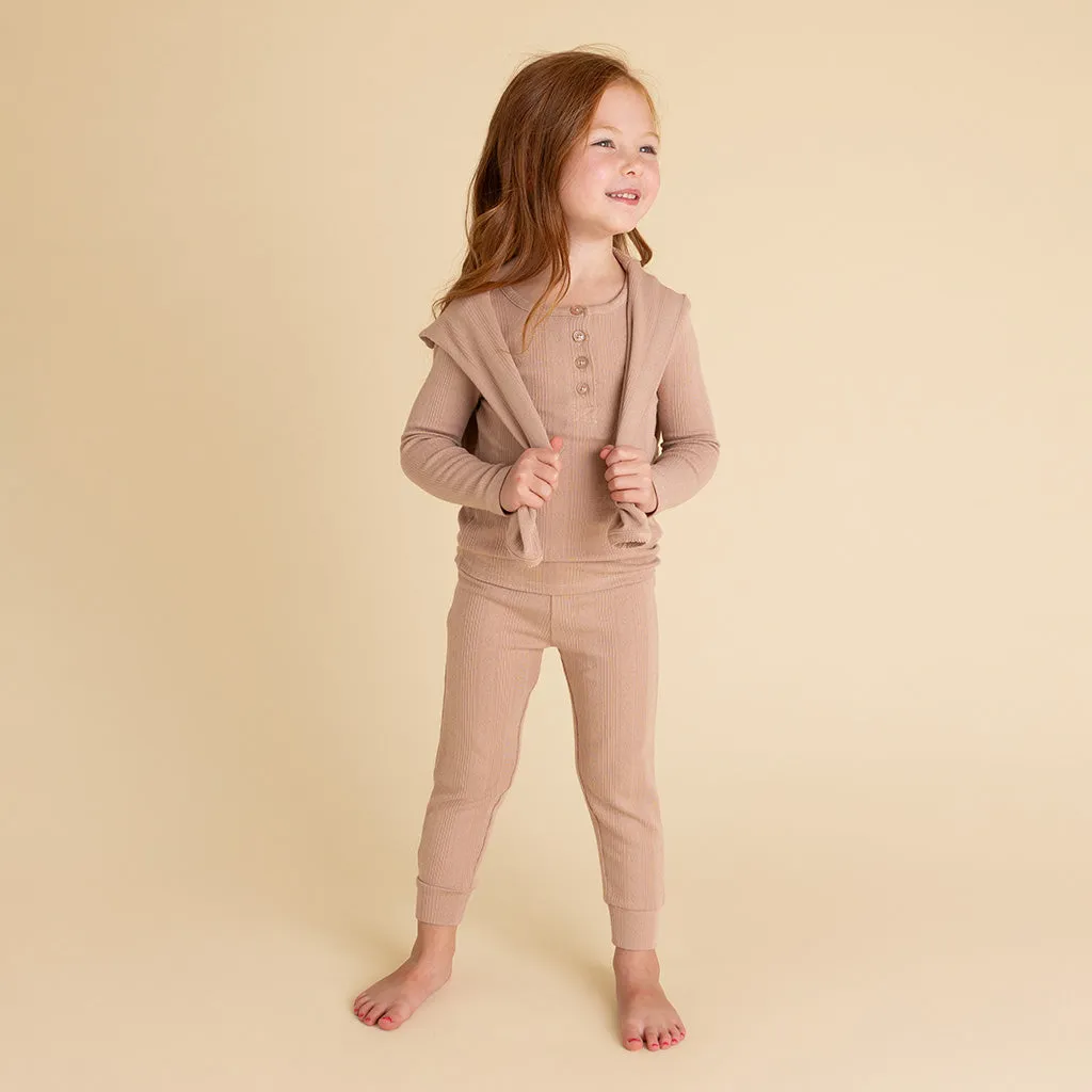 Macchiato Pointelle Cardigan