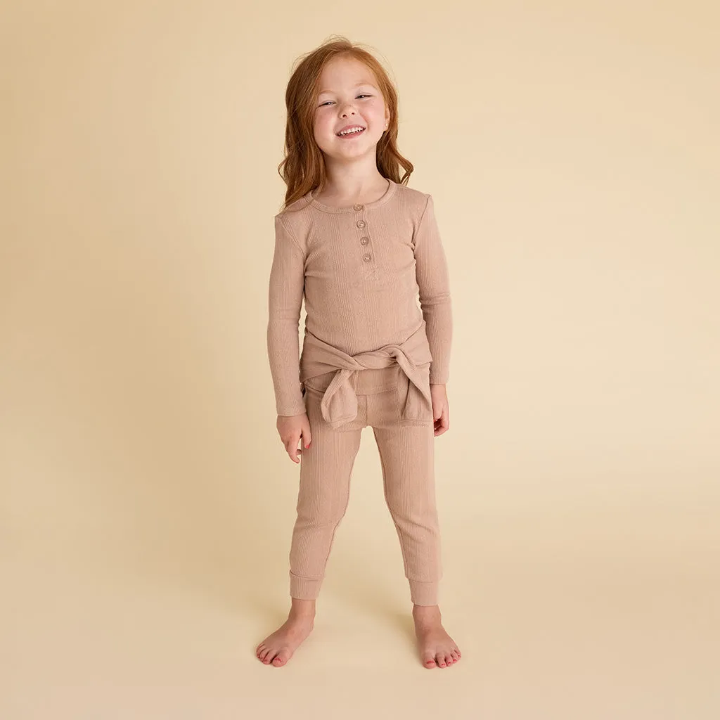Macchiato Pointelle Cardigan
