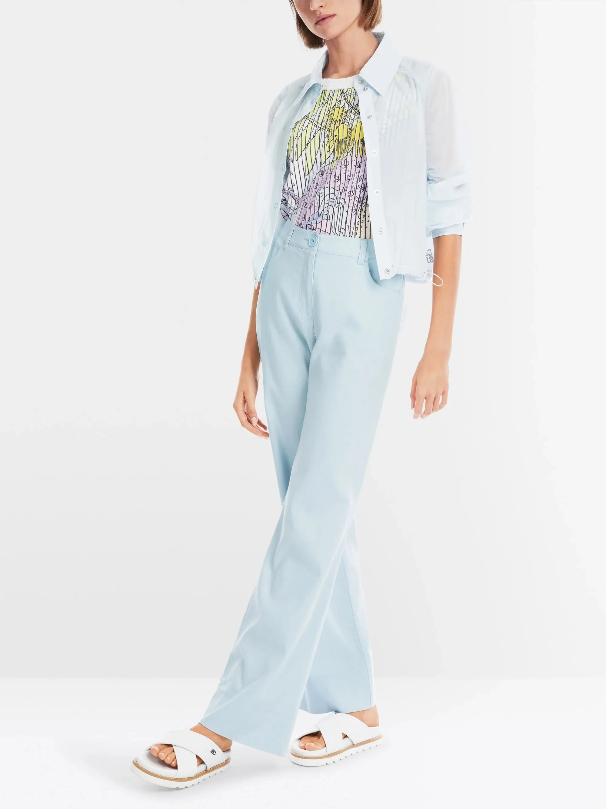 MARC CAIN - FAID LINEN BLEND PANT