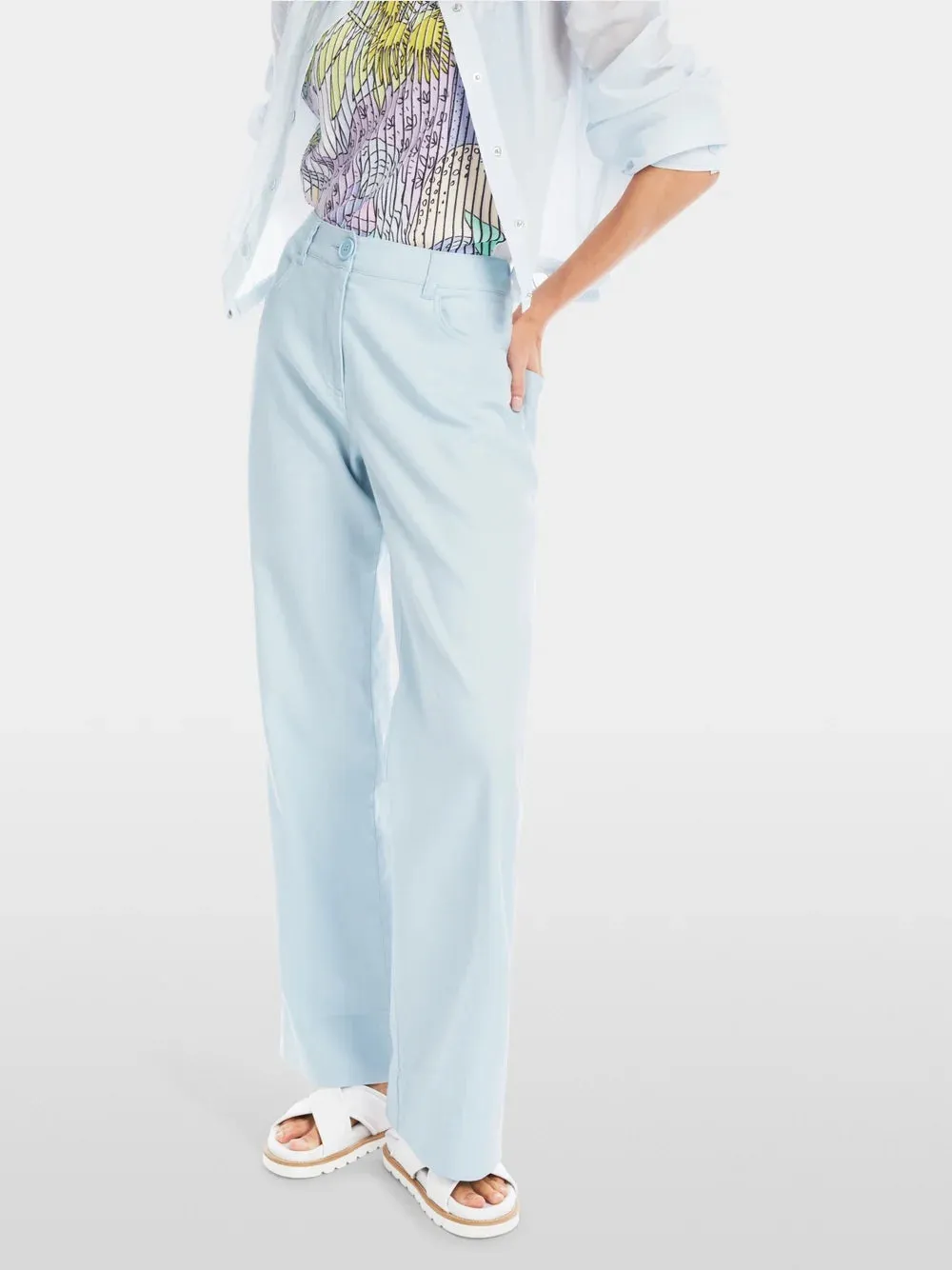 MARC CAIN - FAID LINEN BLEND PANT