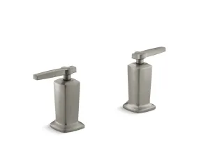 Margaux Roman Tub Handle in Vibrant Brushed Nickel