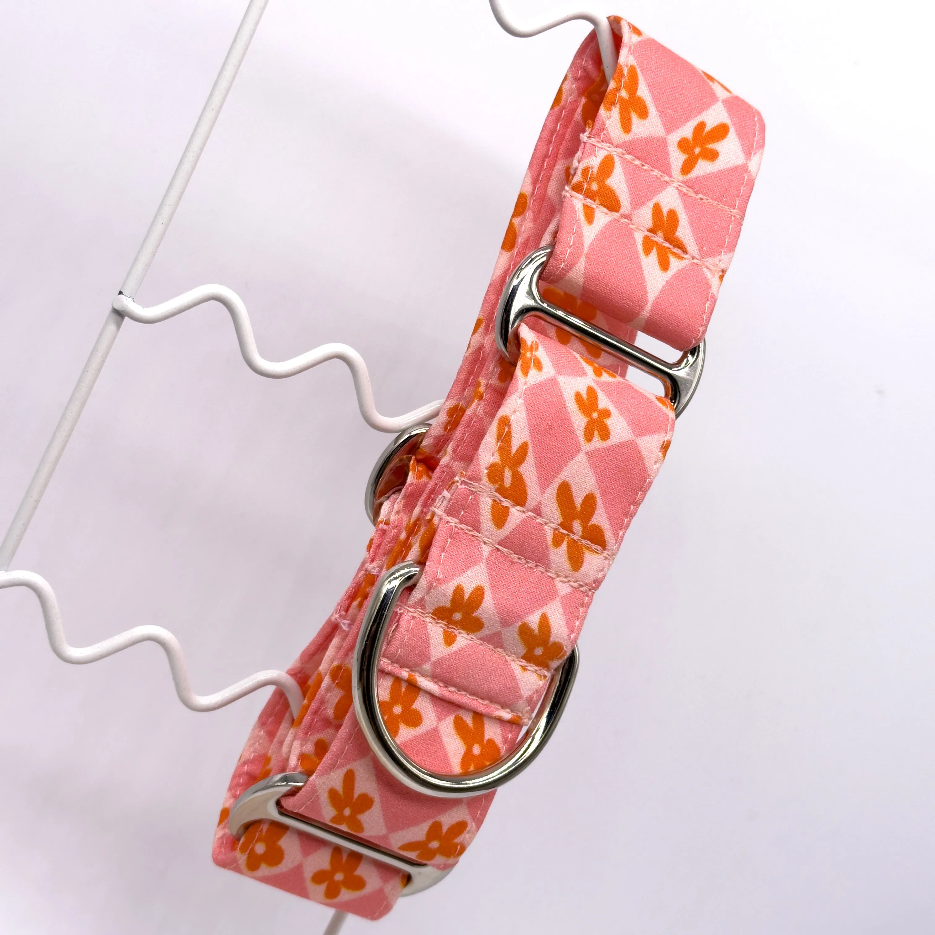 Martingale Collar - Peach Blossom Serenade
