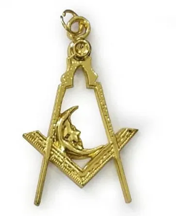 Masonic Gold Regalia Collar Jewel - Junior Deacon